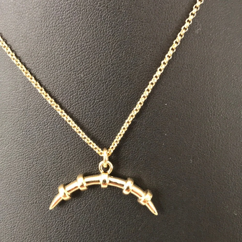 Belkin New (I) Gold fashion necklace